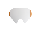 Epitech - Pack de 10 écrans de protection pelables pour masque panoramique