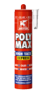 Colle de construction - POLY MAX® HIGH TACK EXPRESS blanc - cartouche de 435g