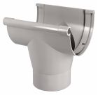 NAISSANCE CENTRALE A COLLER DIAMETRE 125 POUR PROFILE LG33 GRIS - NAC333