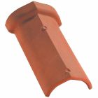 Arêtier à emboîtement universelle terre cuite Amarante - larg. 15 cm