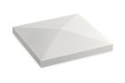 Chapeaux pour piliers Wet-Cast WCP48 Blanc