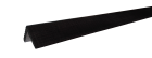 Angle Sapin de Pays Sans Noeud Brut de sciage Bois brulé - Long. 2500 mm x larg. 30 mm x ep. 30 mm