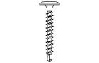 Vis composite tête ronde Torx - long. 35mm x diam. 4,5mm - Paquet de 210