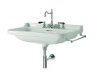 lavabo ceramique waldorf a suspendre ou sur pieds laiton 100-55 cm