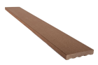 Planche de finition composite pour terrasse lisse brun exotique 23 x 138 x 4000 mm