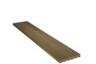 Planche de finition composite pour terrasse brun colorado 23 x 180 x 4000 mm