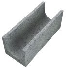 Bloc creux chainage sismique en beton FABTHERM - long. 50cm x haut. 20cm x ep. 20cm