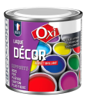 Laque acrylique DECOR EAU satin coquelicot - pot de 60ml