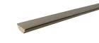 Tasseau brosse Sapin de Pays sans nœud brun taupe - long. 2500 mm x larg. 24 mm x ep. 24 mm