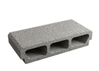 Entrevous non isolant beton RAID Bord Droit P80 - long. 24cm x larg. 57cm x ep. 12cm