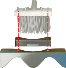 RACLOIRS ACIER Ensemble (1 droit + 1 ondule)