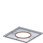 PLAQUE DISTANCE SECURITE ETANCHE100-150PGI