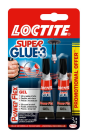 Colle cyanoacrylate LOCTITE SUPER GLUE-3 Power Flex - tube de 3g (Lot de 2 Blister cartouche 12uc)