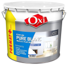 Peinture acrylique mat blanc - seau de 12 L