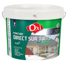 Peinture DIRECT SUR TOITS ACRYTOL rouge - seau de 10L