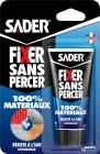 Colle de fixation FIXER SANS PERCER 100% MATERIAUX - tube sous blister 50g