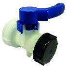 VANNE PLASTIQUE CUVE 1000L Ø75