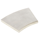 Margelle courbe plate R=2,50 ESPACE Luberon - long. 43,4cm x larg. 38,3cm x ep. 3,4cm