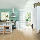 Revetement de sol stratifie Domestic Elegance sans chanfreins Chene Bord de Mer, pleine lame - long. 120cm x larg. 19cm x ep. 7mm