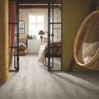 Revetement de sol en vinyle GLOMMA PRO Chene Blanc Ecossais - long. 149,4cm x larg. 20,9cm x ep. 5mm