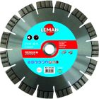 DISQUE DIAMANT SEGMENTS SILENCIEUX BETON ARME 230X22,23 HT 15