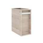 Coqueta ALLIANCE 250 porte-serviette amovible CHENE NATUREL 250 x 540 x 450 mm