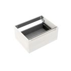 Coqueta MONTERREY 600 1 tiroir metallique SBIANCATO 598 x 270 x 450 mm