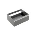 Coqueta SPIRIT 800 1 tiroir metallique GRIS BRILLANT 797 x 270 x 450 mm