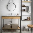 Meuble VINCI 1000 CHENE AFRICAIN 997 x 453 x 868 mm