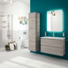 Vasque Fond 40 IBERIA 810 EN PORCELAINE BLANCHE 810 x 20 x 395 mm