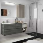 Vasque SOFIA 1405 coquette a droite MINERALMARMO 1405 x 15 x 460