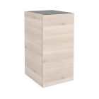 COQUETTES ALLIANCE 400 reversible 1 porte CHENE NATUREL 400 x 868 x 450 mm