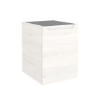 COQUETTES MONTERREY 400 1 porte gauche SBIANCATO 400 x 540 x 450 mm