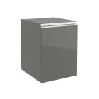 COQUETTES SPIRIT 400 reversible 1 porte GRIS BRILLANT 400 x 540 x 450 mm