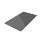 Plan de toilette 800 GRIS BRILLANT 16 mm