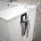 Support lisseur a cheveux MINIMAL NOIR