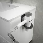 Support seche cheveux MINIMAL NOIR