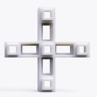 BLISTER DE 100 CROISILLONS LARGEUR 8 MM