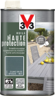 Huile protection mobilier ecume gris - bidon de 1L