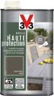 Huile protection mobilier gris taupe - bidon de 1L