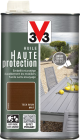 Huile protection mobilier teck brun - bidon de 1L