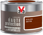 Lasure haute protection LES INTEMPORELLES acajou satine - bidon de 0,125L