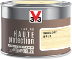Lasure haute protection LES INTEMPORELLES incolore brut mat - bidon de 0,125L