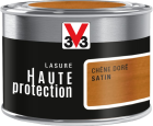 Lasure haute protection chene dore satine - bidon de 0,125L