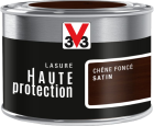 Lasure haute protection chene fonce satine - bidon de 0,125L