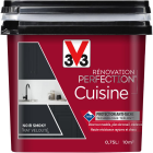 Peinture RENOVATION CUISINE mat noir smoky - pot de 0,75L