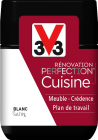 Peinture de renovation Perfection Cuisine satin blanc - pot de 075GS