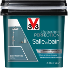 Peinture renovation perfection salle de bain satin bleu profond ˗ pot de 0,075L