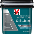 Peinture renovation perfection salle de bain satin gris anthracite - pot de 0,075L