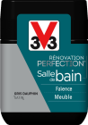 Peinture renovation perfection salle de bain satin gris dauphin - pot de 0,750L